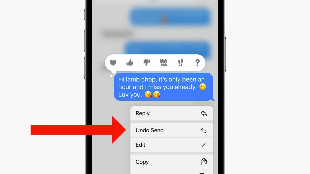 Funkcja Cofnij wysyłanie wiadomości w systemie iOS 16