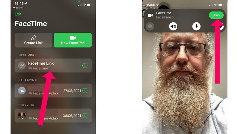 Dołącz do rozmowy FaceTime