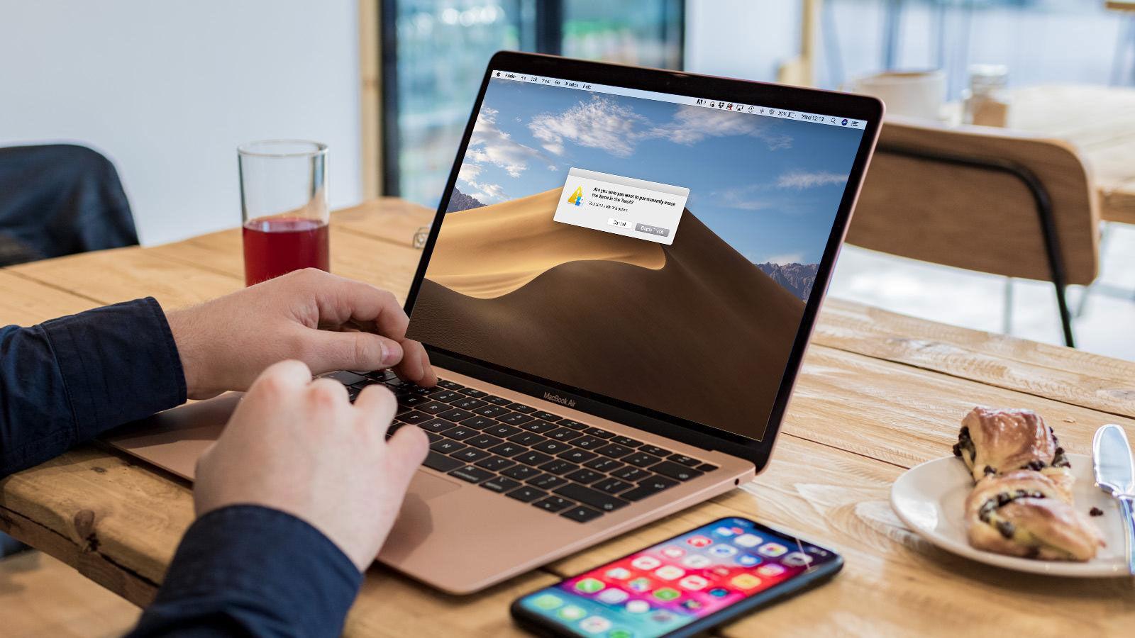 Usuń pamięć podręczną Mac